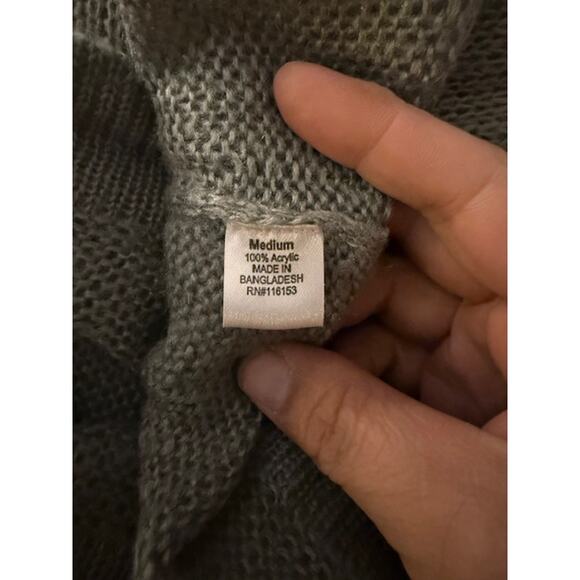 Stylish Knitted Dress with Hood By Poof Size Medium - Picture 6 of 10